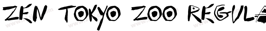 Zen Tokyo Zoo Regula字体转换